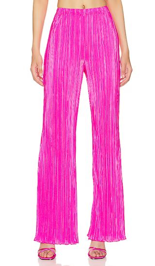 Always Fits Plisse Pant in Fuchsia Pink001 | Revolve Clothing (Global)