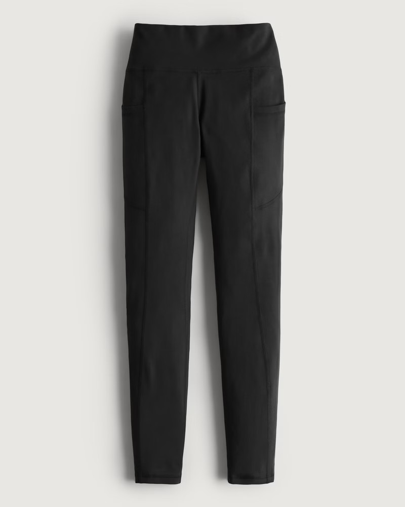 Women's Gilly Hicks Go Recharge High-Rise 7/8 Leggings | Women's Activewear | HollisterCo.com | Hollister (UK)