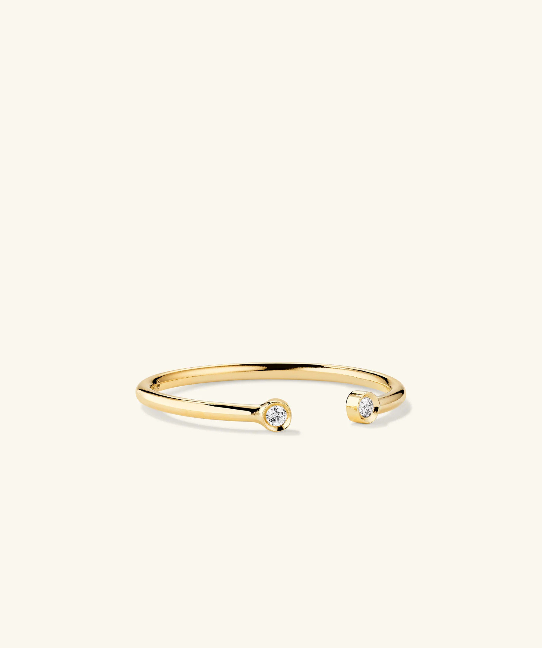 Diamonds Open Ring | Mejuri Fine Crew