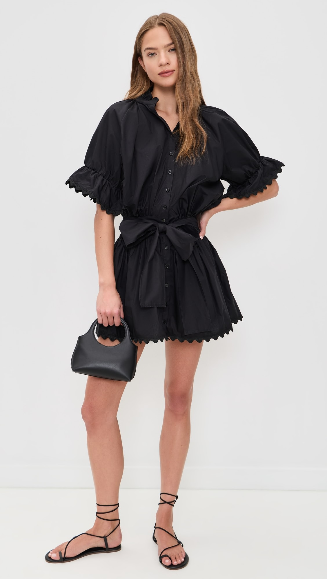 Short Sleeve Blouson Mini Dress | Shopbop