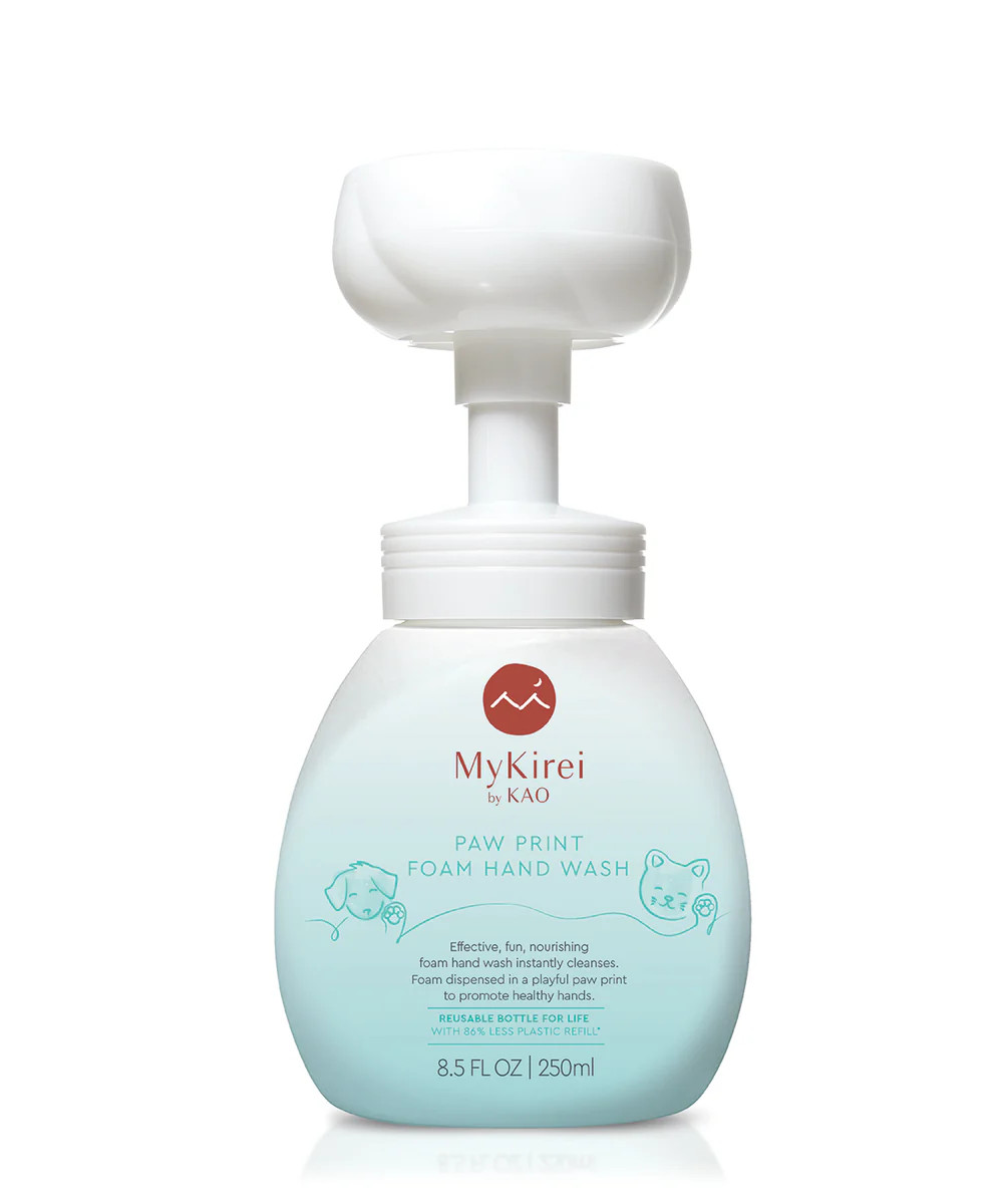Paw Print Foam Hand Wash | MyKirei By KAO