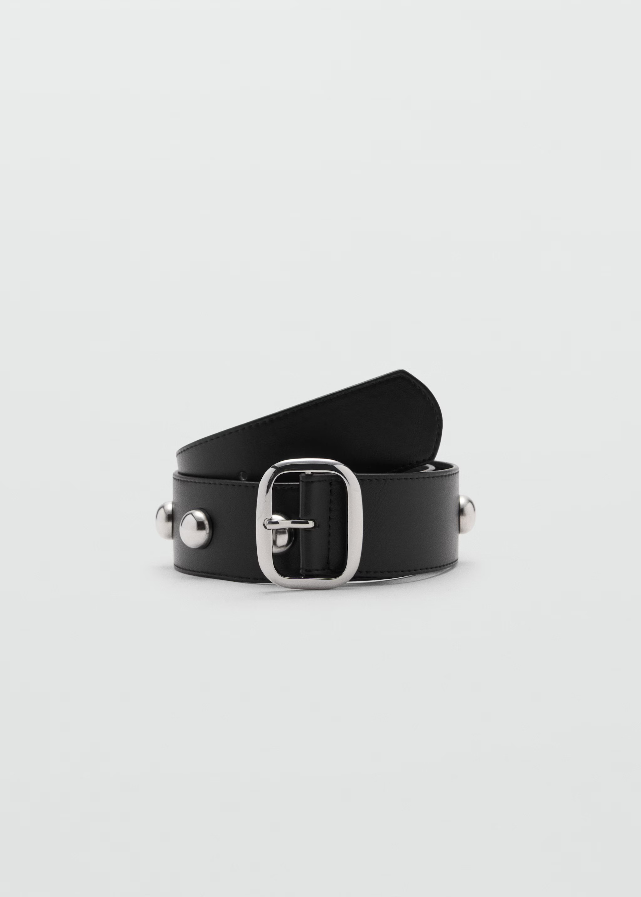 Studded belt - Woman | MANGO United Kingdom | MANGO (UK)