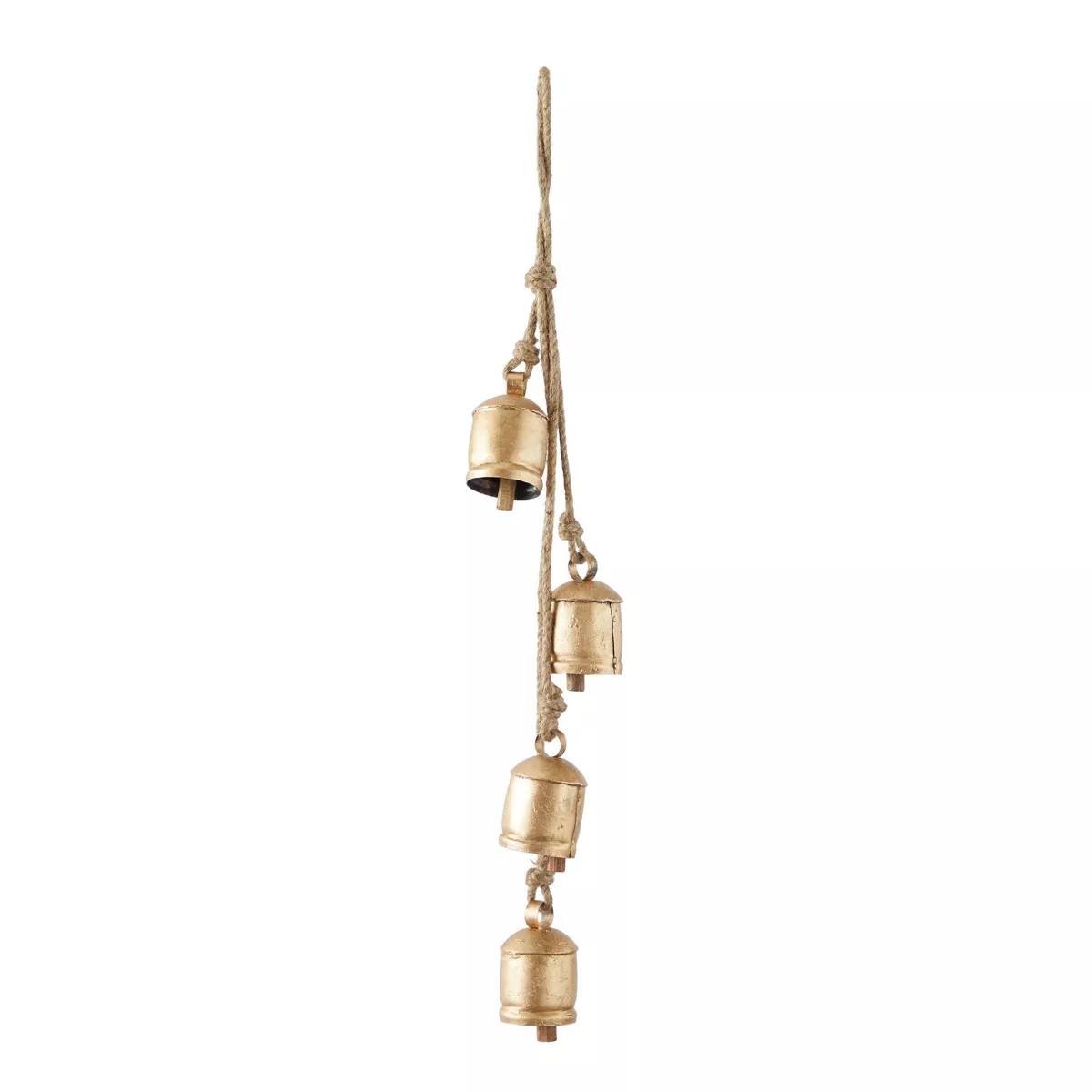 Bohemian Metal Bell Gold - Olivia & May | Target