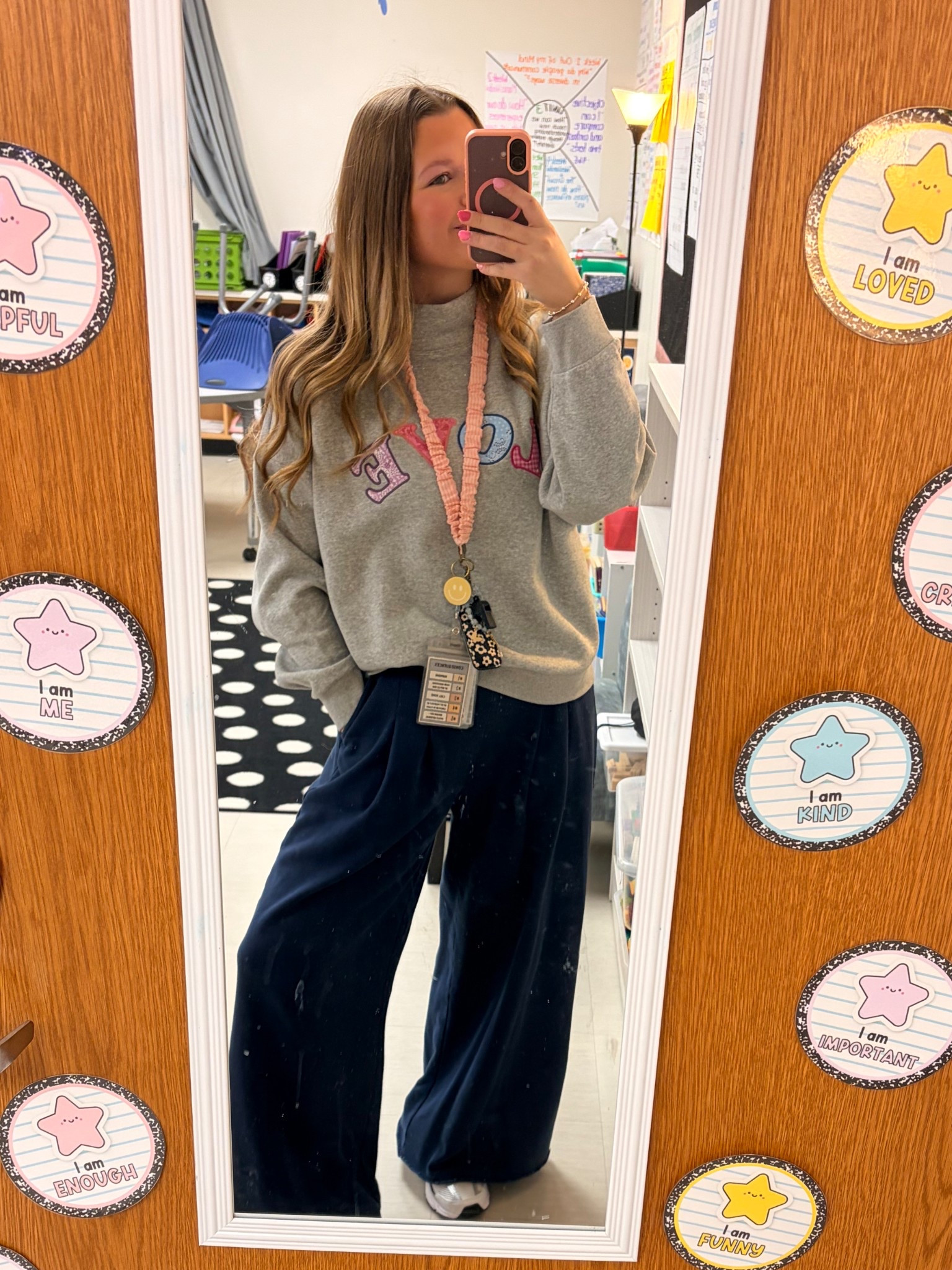 my new favorite Friday fit for school!!! 💝✨ these pants from Aerie are the BESTTTT!!!

#LTKValentine #LTKootd #LTKWorkwear