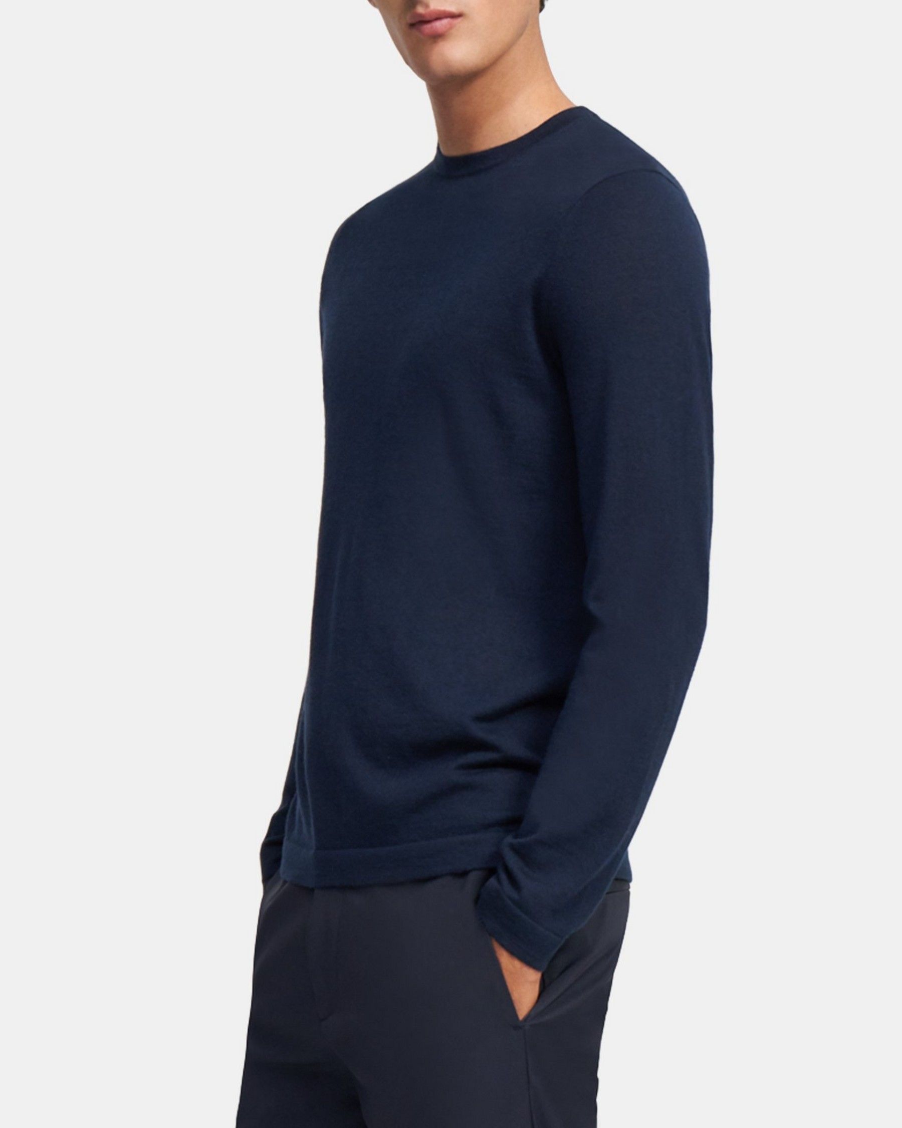 Crewneck Sweater in Cashmere | Theory