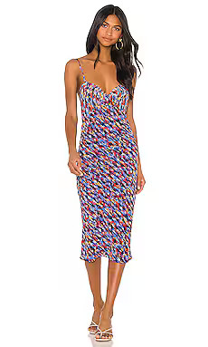 House of Harlow 1960 X REVOLVE Gemma Dress in Blue Multi from Revolve.com | Revolve Clothing (Global)