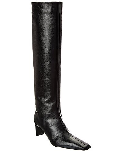 Ona Leather Knee-High Boot | Gilt & Gilt City