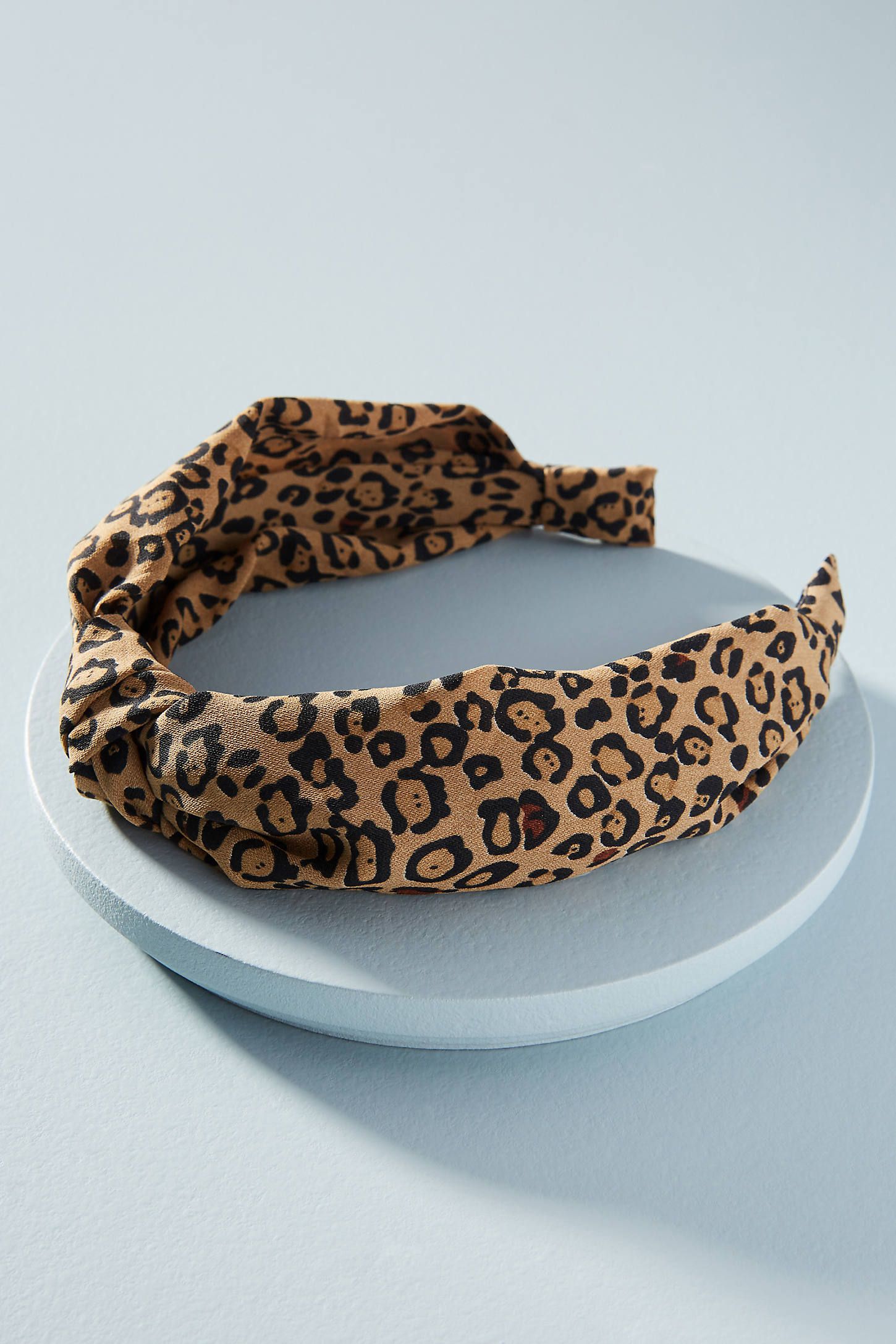 Cheery Cheetah Knotted Headband | Anthropologie (US)