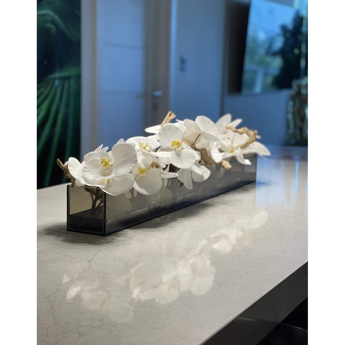 Orchid Arrangement in Planter | Wayfair North America