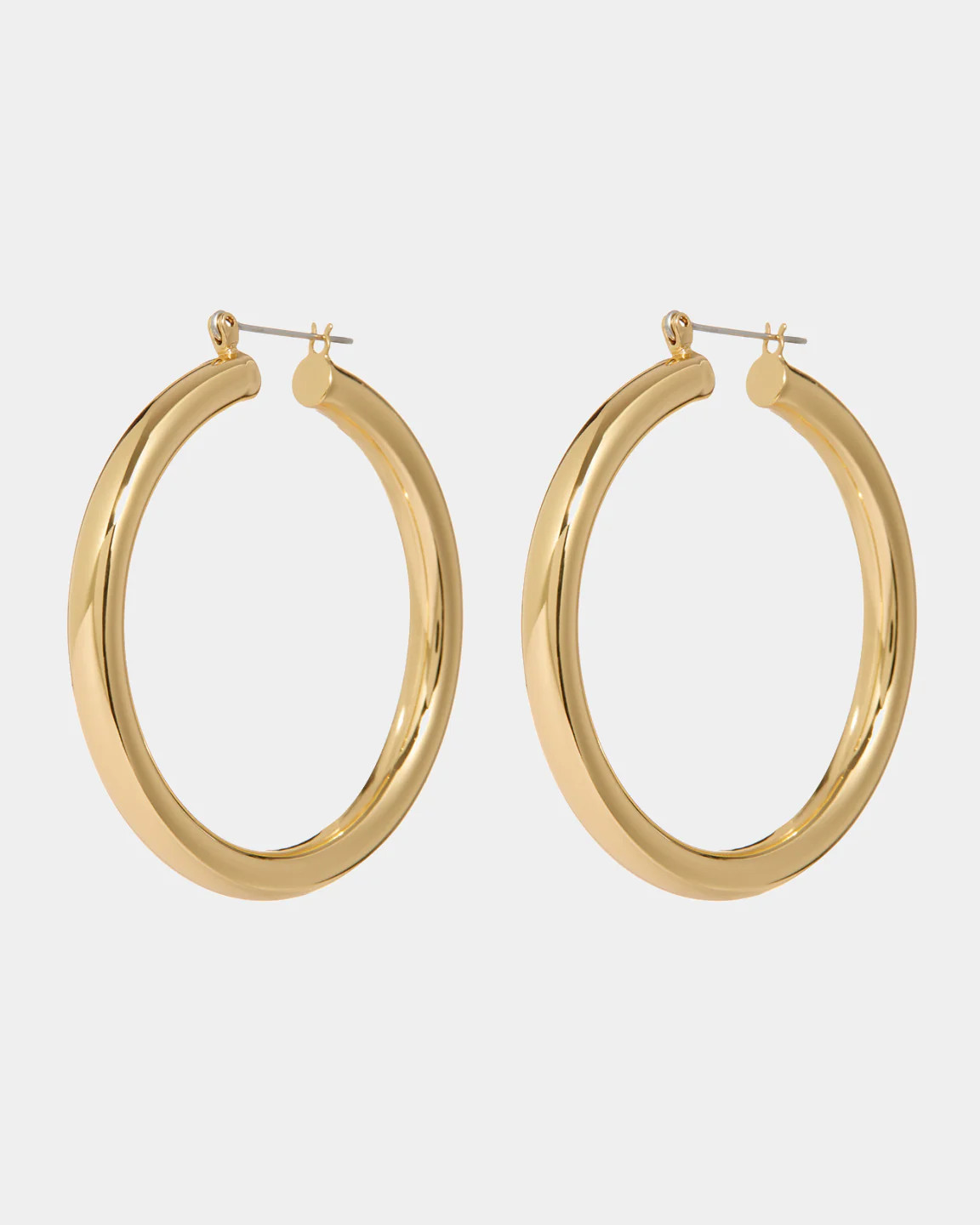 Luv AJ Amalfi Tube Hoops Earring in Gold Lord & Taylor | Lord & Taylor