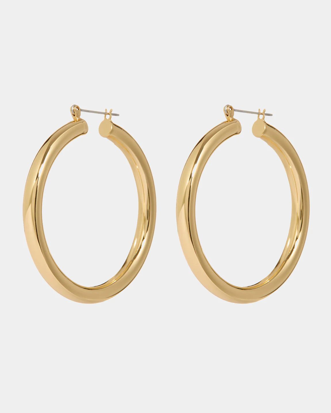 Luv AJ Amalfi Tube Hoops Earring in Gold Lord & Taylor | Lord & Taylor