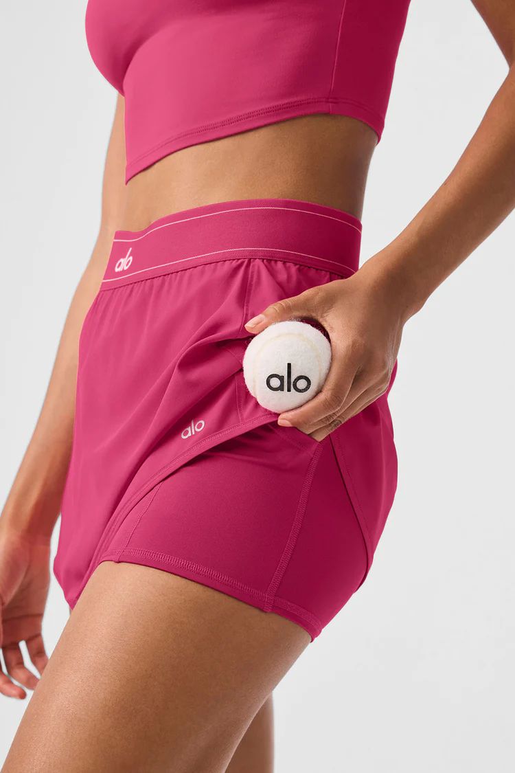 Match Point Tennis Skirt - Pink Summer Crush | Alo Yoga
