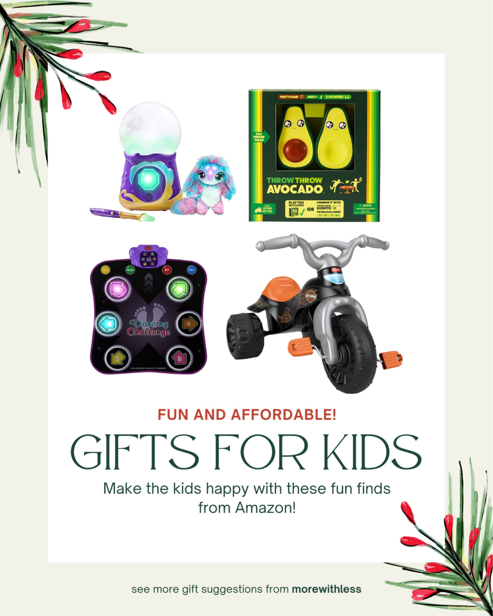 This year, we’ve added plenty to our list to help you find that perfect gift for your little ones this holiday season. You’ll find the best toys for holiday shopping from this specially curated Amazon gift guide. 

#LTKGiftGuide #LTKkids #LTKSeasonal