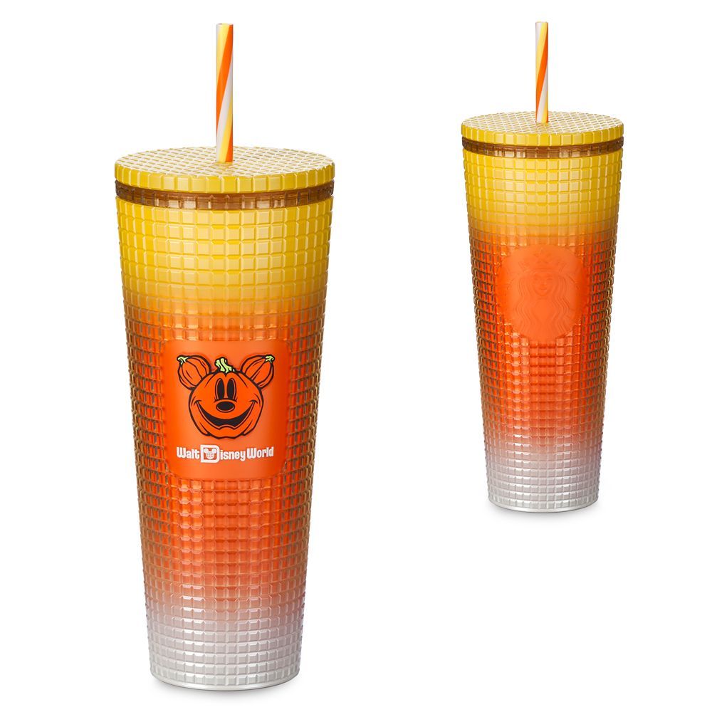 Mickey Mouse Halloween Candy Corn Starbucks® Tumbler with Straw – Walt Disney World | Disney Store