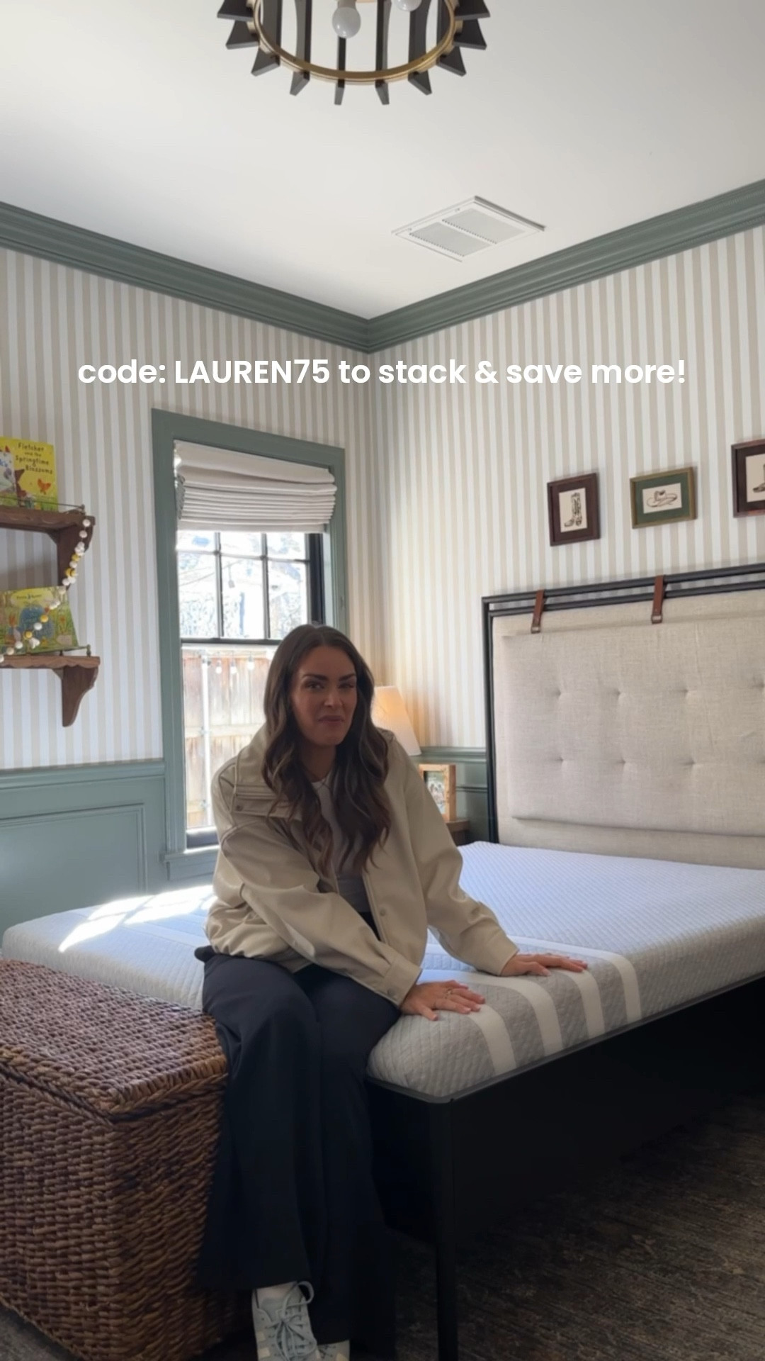 Save 20% off on select mattresses during the Spring Sale & stack my code LAUREN75 for an additional $75 off! @Leesa  


#LTKSaleAlert #LTKHome #LTKKids