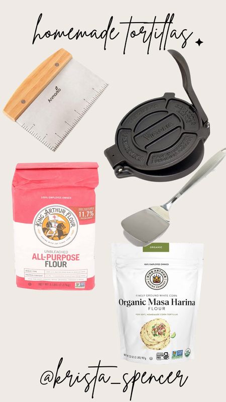 All the tools you need for homemade tortillas! Organic. Flour. Dinner. Kitchen tools  

#LTKunder50 #LTKhome #LTKsalealert