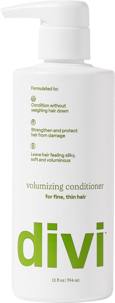 divi Volumizing Conditioner for Women and Men - Lightweight Volume Conditioner for Fine Hair - De... | Amazon (US)