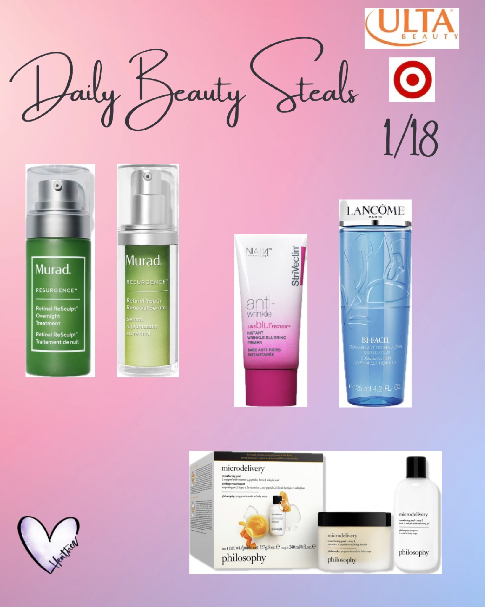 Daily Beauty Steals at Ulta Beauty & Target

#LTKsalealert #LTKfindsunder50 #LTKbeauty