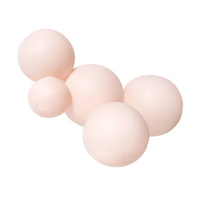 MINNIDIP Balloon Garland 5 Cluster in Blush Matte | Target