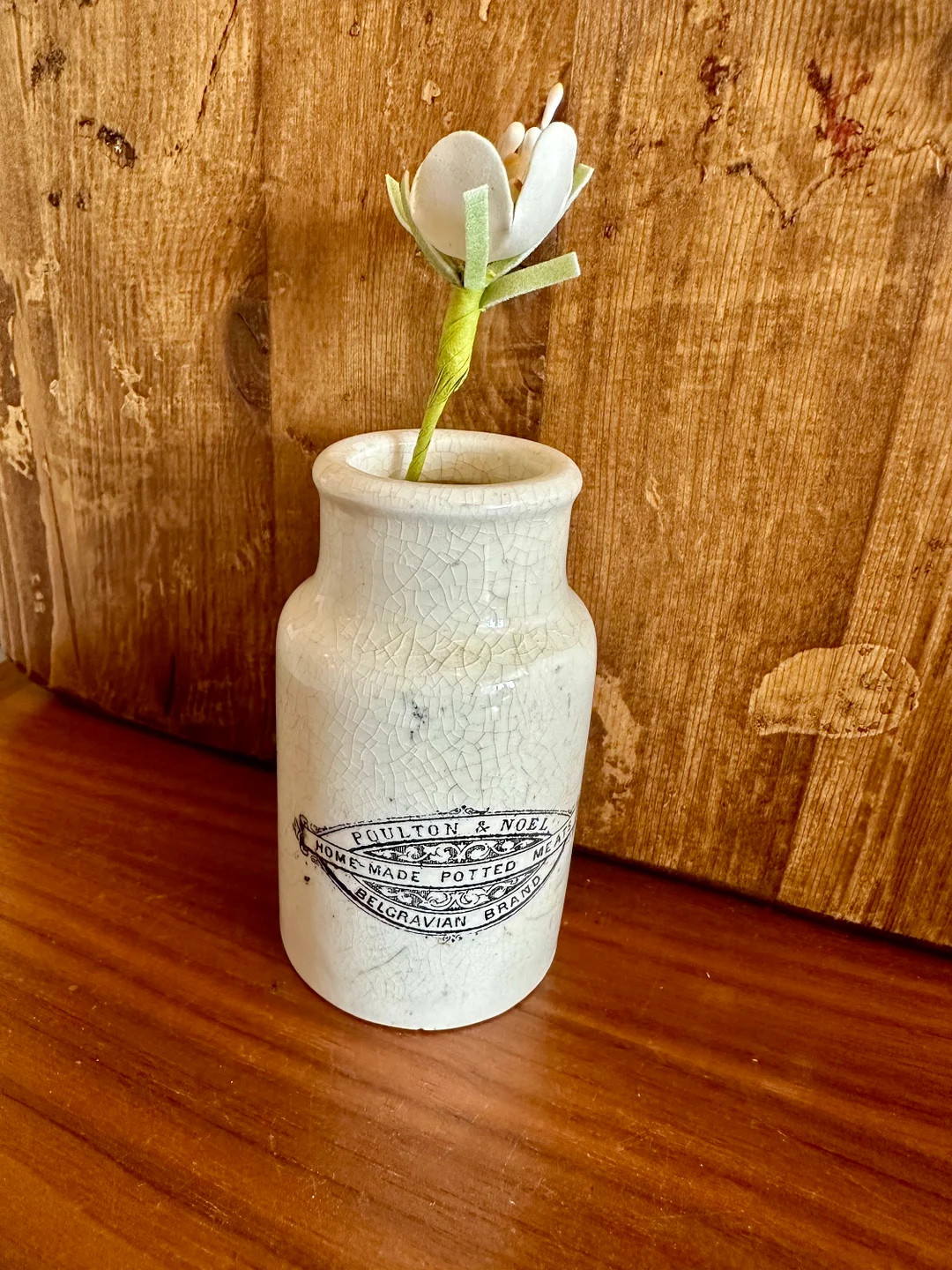 Authentic Rare Poulton & Noels English Preparations Ironstone Pot English Advertising Home Made P... | Etsy (US)