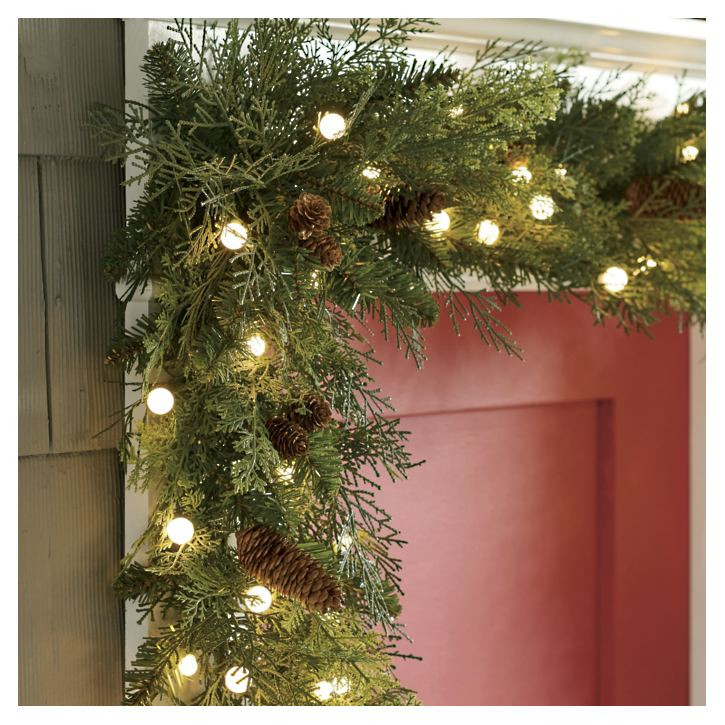 Holiday Glow Garland | Grandin Road | Grandin Road