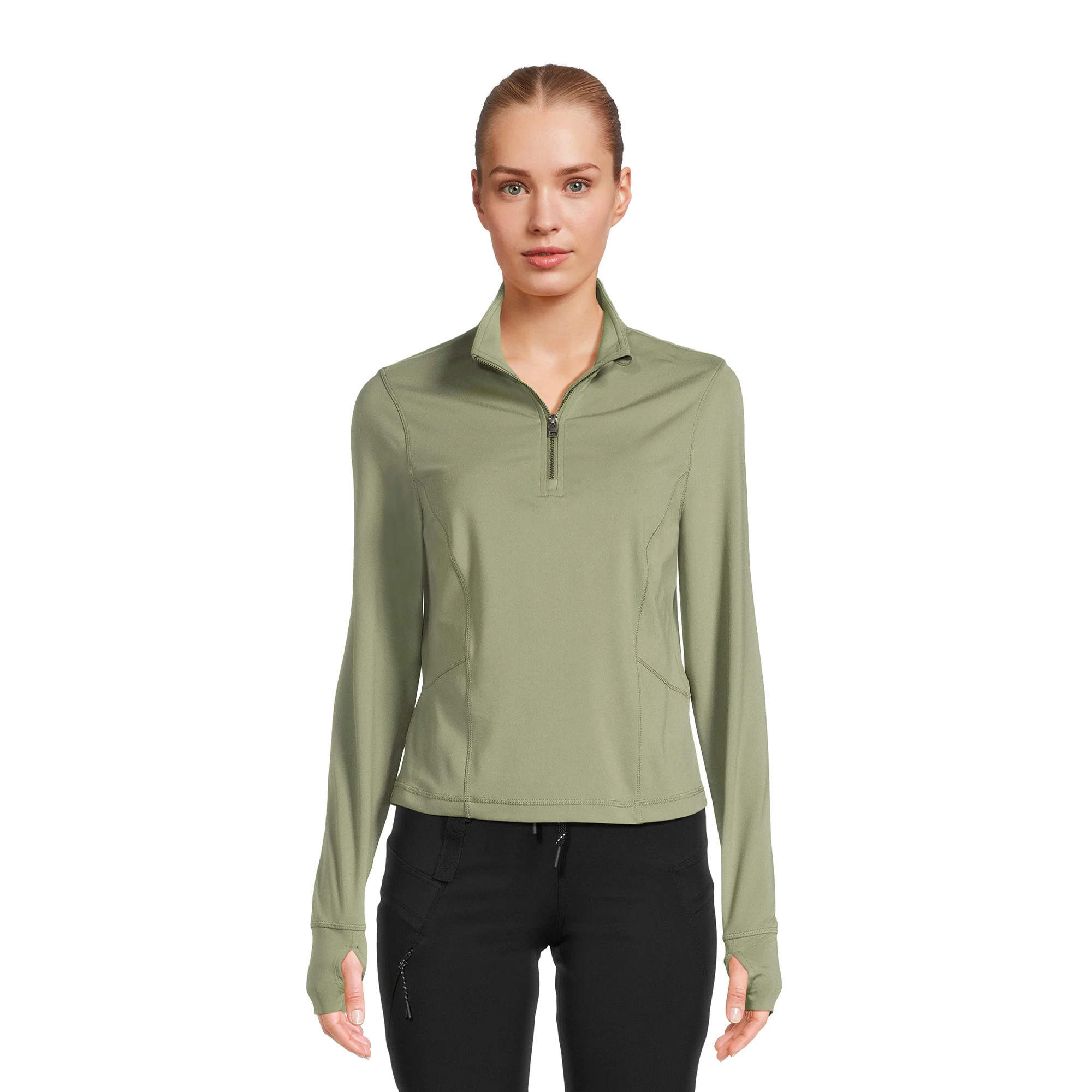 Avia Women's Pullover Quarter Zip Jacket, Sizes XS-XXXL - Walmart.com | Walmart (US)