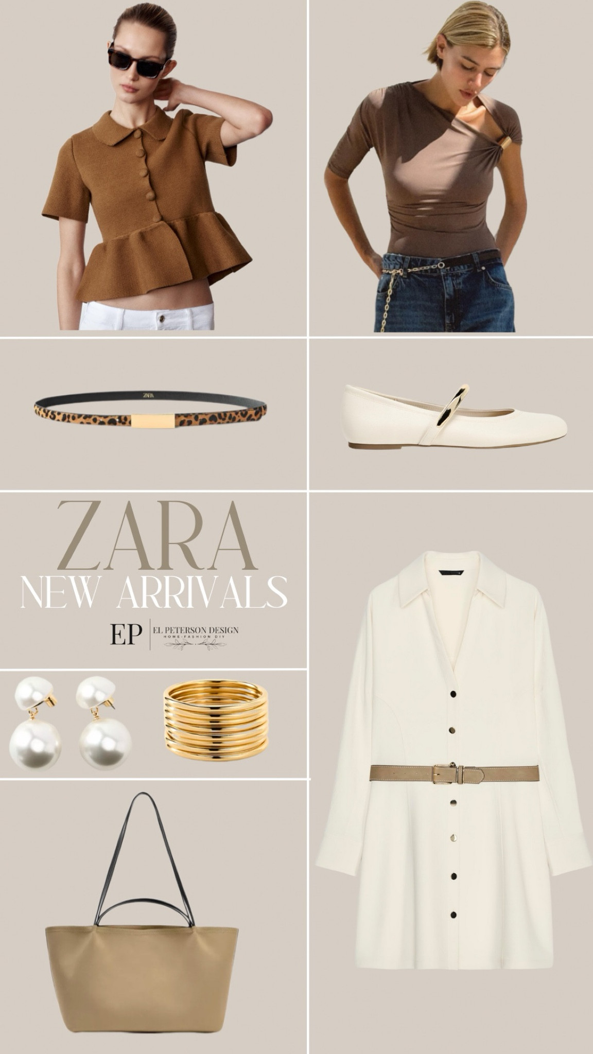 Zara new arrivals 
Tops belt
Mary Jane flats
Purse
Earrings
Necklace
Dress


#LTKStyleTip #LTKFindsUnder50 #LTKFindsUnder100