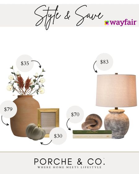 Style and save, Wayfair fall finds, Wayfair finds, fall decor
#visionboard #moodboard #porcheandco

#LTKhome #LTKSeasonal #LTKstyletip