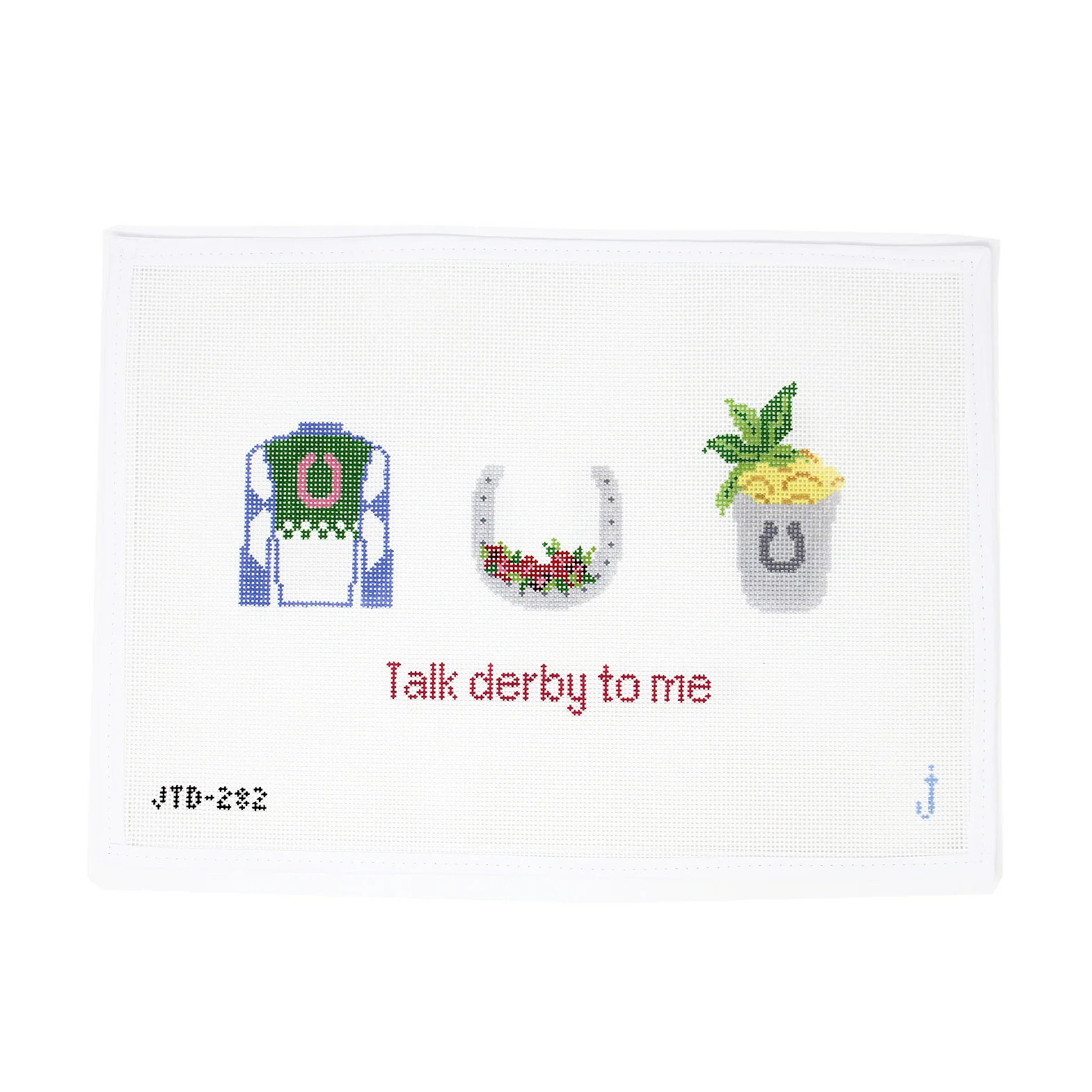 Talk Derby to Me | Greystone Needlepoint