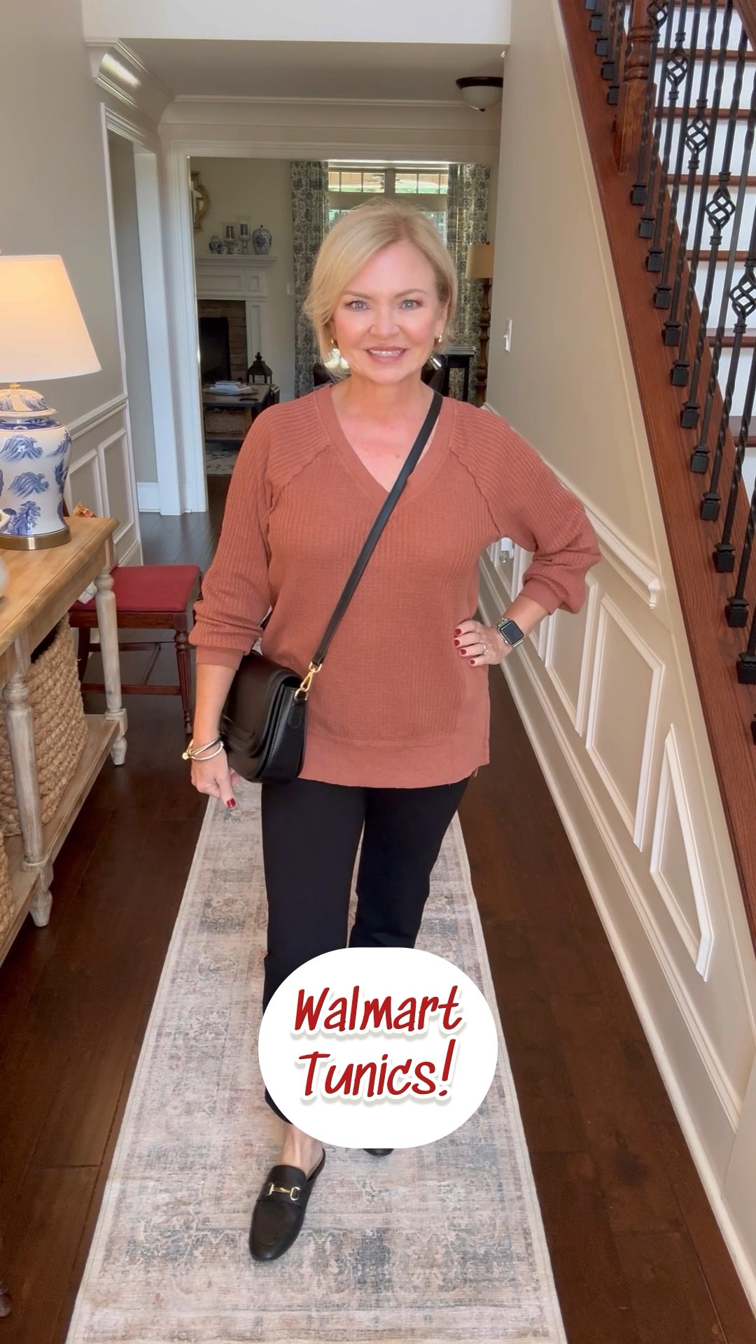 These comfy tunics are the perfect thing to pair with slim black pants.  Great travel outfit as well! Plus, the are under $20 and come in multiple colors. I'm wearing Small in the b-neck and Medium in the hoodie.  I'm wearing the pants in a medium with 26" inseam. 

Travel outfit
Casual outfit
Fall outfit
Airport outfit 
Petite

#LTKVideo #LTKTravel #LTKStyleTip