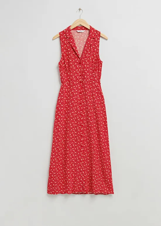 Robe-chemise midi à col | & Other Stories (DE + FR)