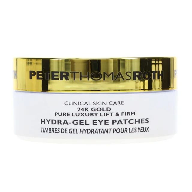 Peter Thomas Roth 24K Gold Pure Luxury Lift & Firm Hydra Gel Eye Patches 60 count | Walmart (US)