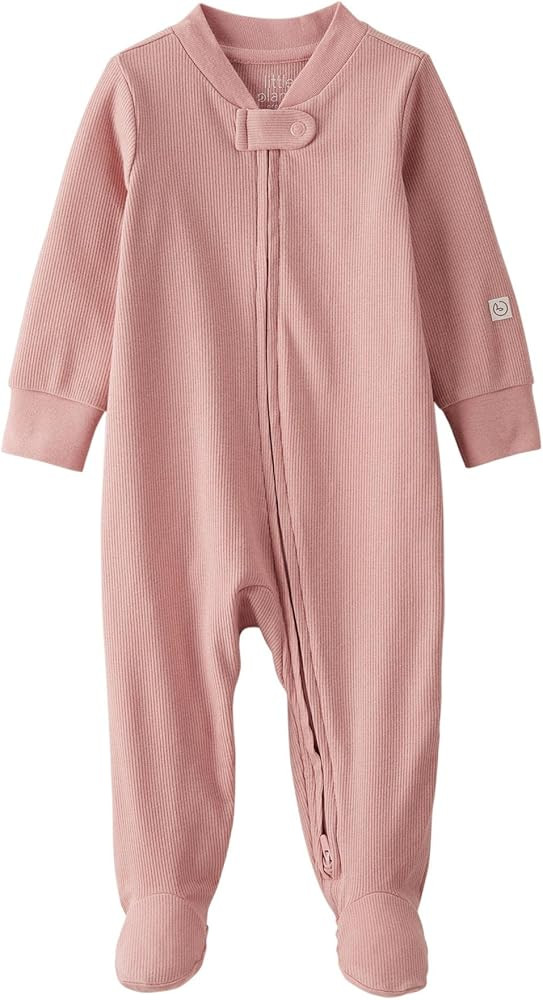 Amazon.com: Little Planet By Carter's Baby Girls' Organic Cotton 2-Way Zip Sleep & Play Baby Girl... | Amazon (US)