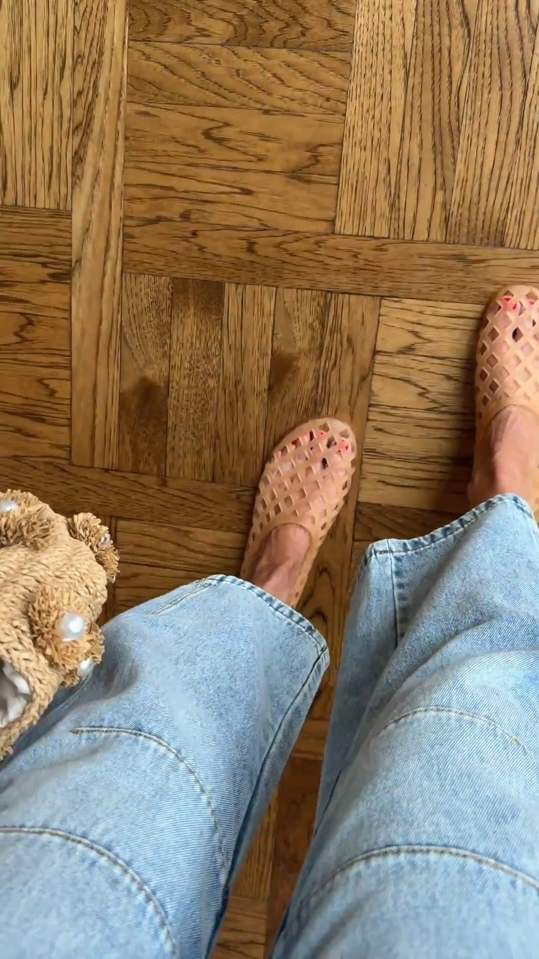 Okay but why are jelly shoes the moment this spring?! 😍 Amazon find, surprisingly comfy, and they literally go with everything

#LTKSeasonal #LTKootd #LTKmomlife