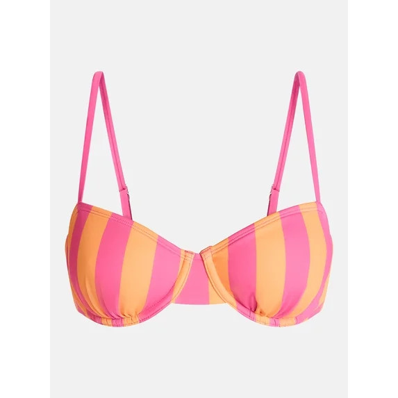 No Boundaries Balconette Underwire Bikini Top, Women's XXS-XXL | Walmart (US)