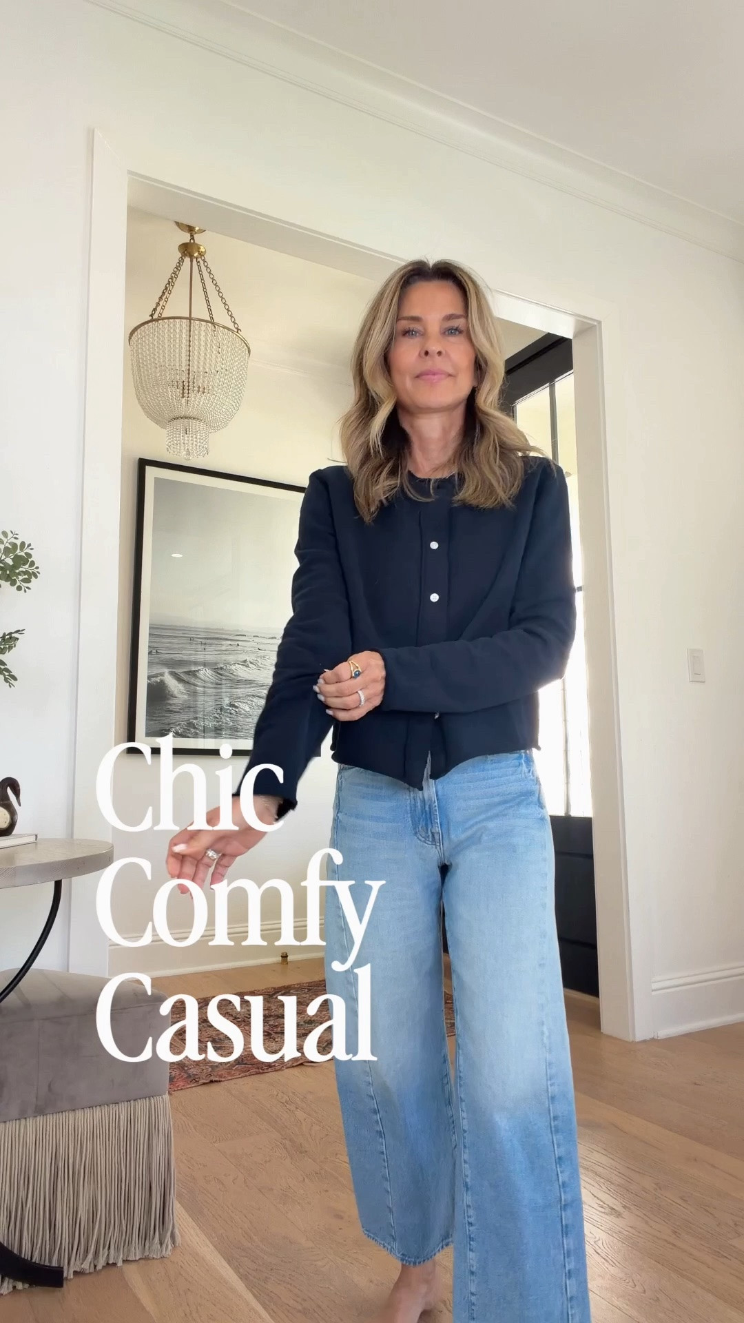 -Jersey cardigan sz XS 
-Jeans I’ve worn for years! TTS I’m 5’6”
-Shoes are back in stock! 
-Zip tote fits my computer!

#LTKootd #LTKMidsize