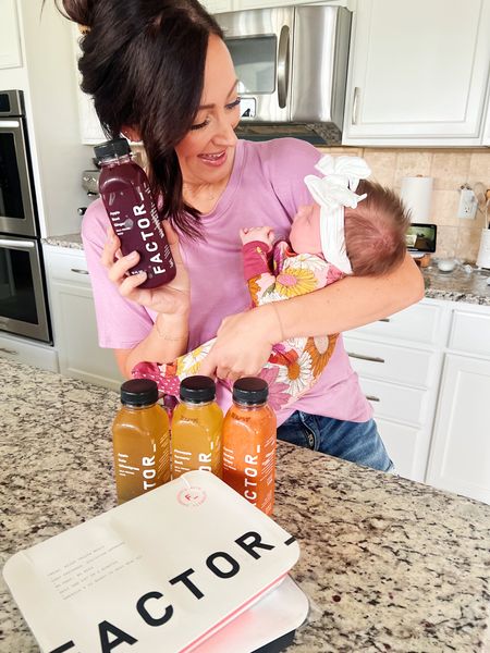 Did you know that @factormeals has add on options?! We are loving these fresh juices that we got in our last box! #ad #factorpartner