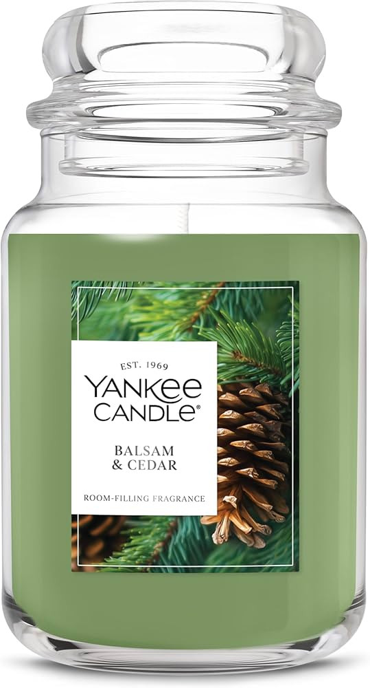 Yankee Candle Large Jar Scented Candle with up to 150 Hour Burn Time, Premium Plant Wax Blend for... | Amazon (US)
