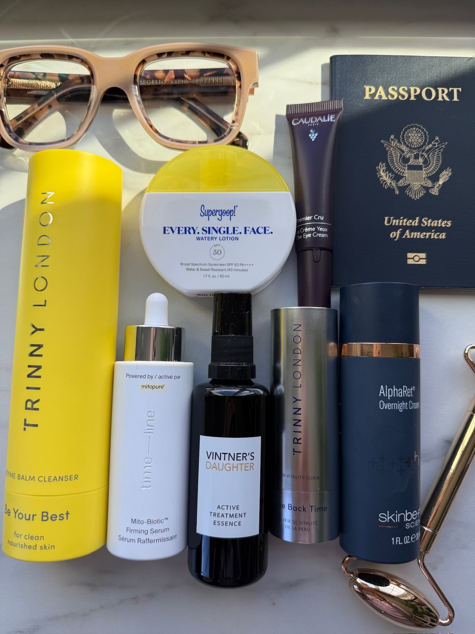 Travel skincare at 59 ✨

Over the years I’ve learned that great skin isn’t about having a hundred products.

It’s about having the right routine.

Cleanse.
Treat.
Nourish.
Protect.

These are the categories I never travel without — especially when I’m flying long-haul.

Just like great style, skincare is about consistency over perfection.

#LTKTravel #LTKBeauty #LTKSaleAlert