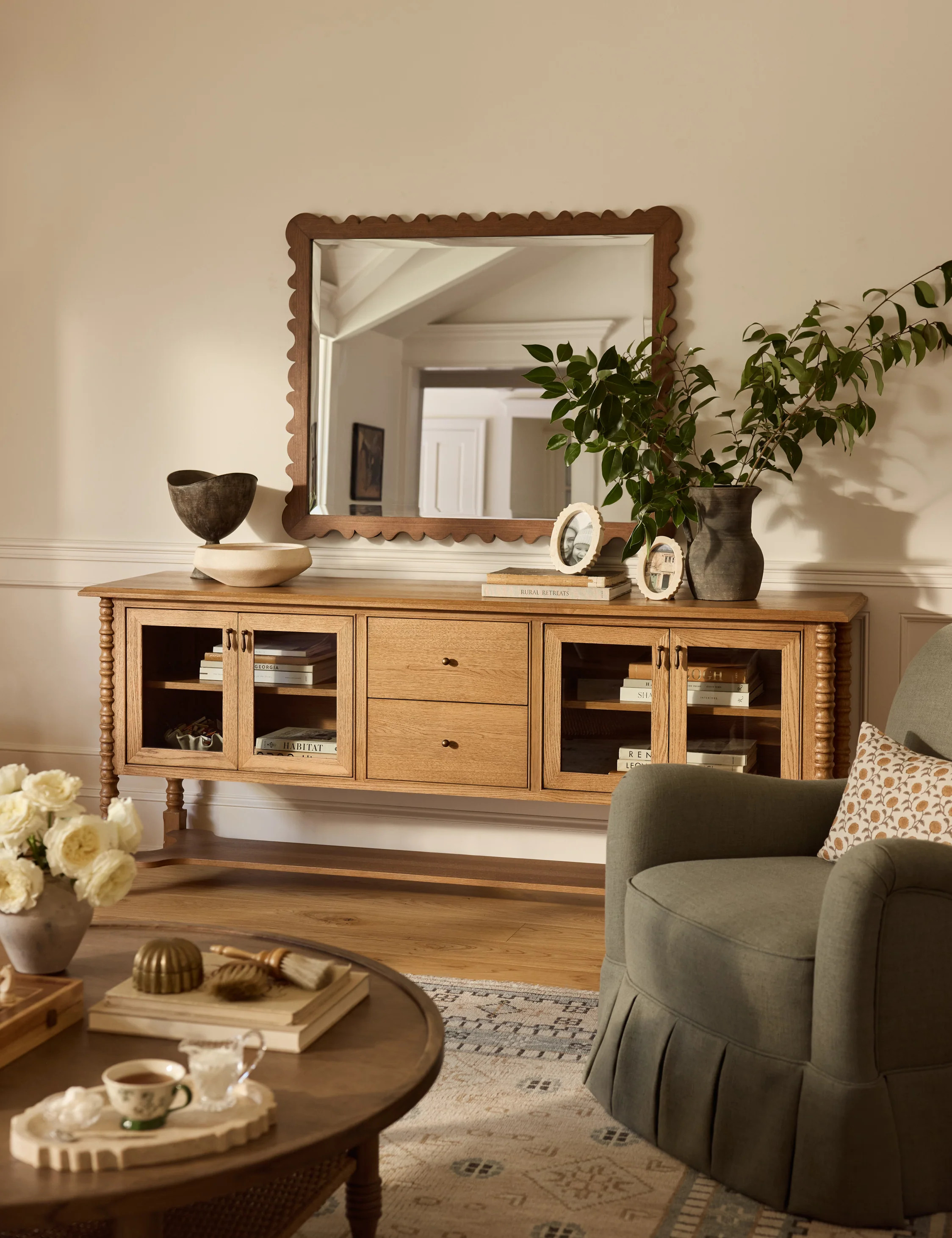 Longton Mantel Mirror by Ginny Macdonald | Lulu and Georgia 