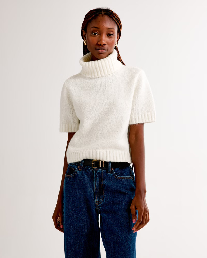 Turtleneck Sweater Tee | Abercrombie & Fitch (US)