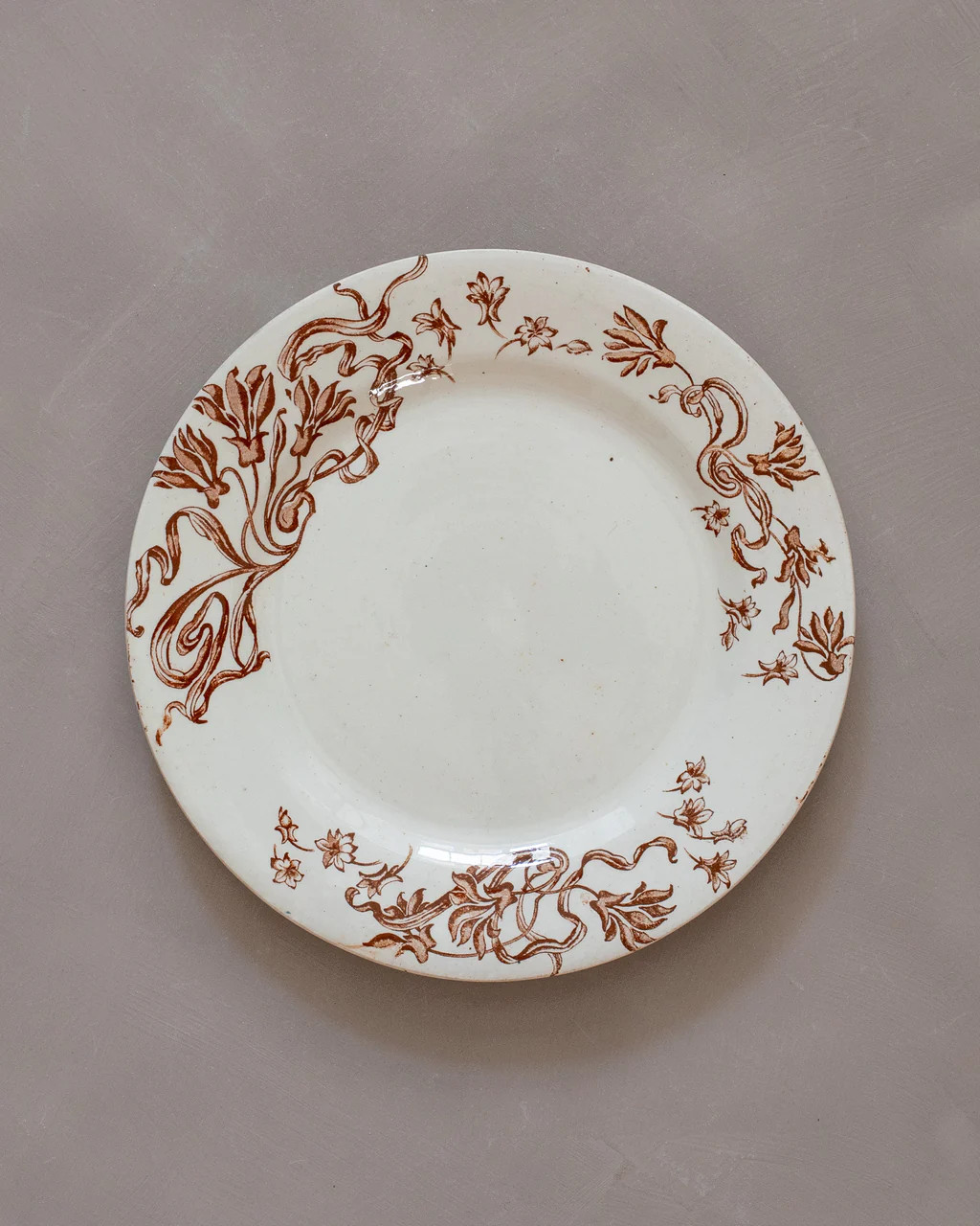 Vintage Transferware Collection - Brunette Allium | The Vintage Rug Shop