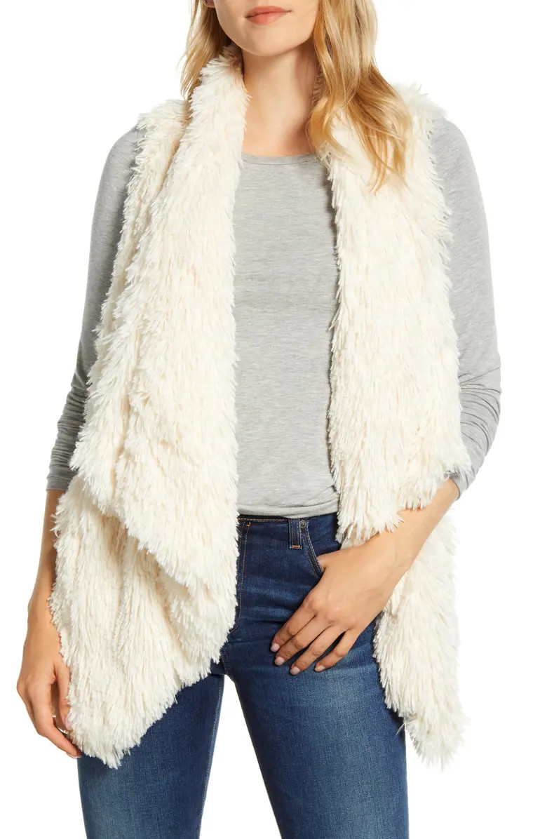 Cascade Faux Fur Vest | Nordstrom