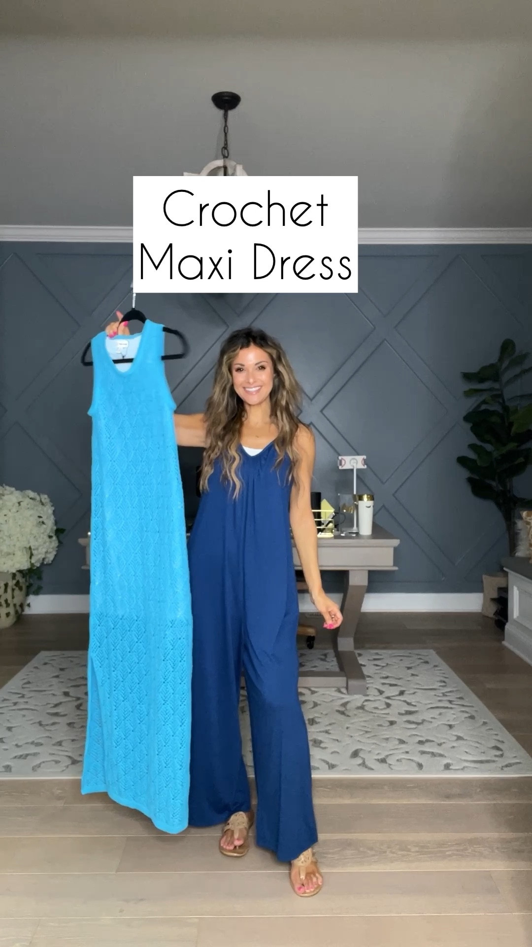 Maxi dress//size xxs//5’1//Jumpsuit//true to size but wearing size up due to selection//size small//adjustable straps//sports bra tank//size up//small//heels//size up if between or wider foot//sandals//sized up 1/2//

#LTKsalealert #LTKFind #LTKunder100