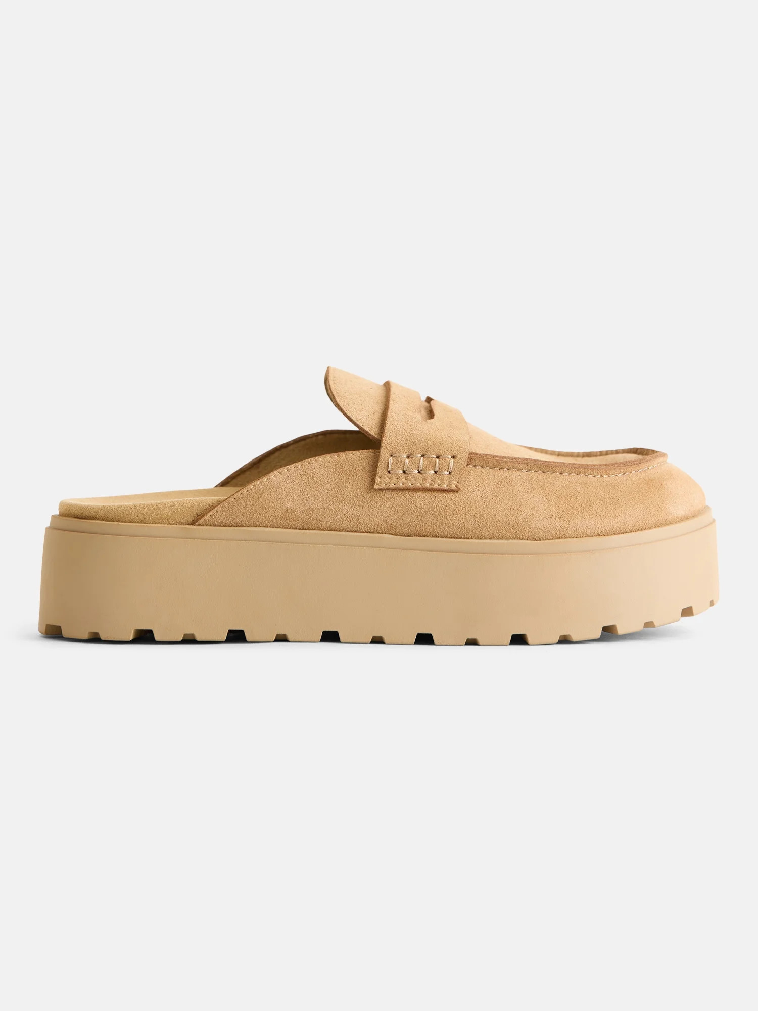 Weekend Academy Little & Big Girls Platform Loafer Clog Shoes | Walmart (US)