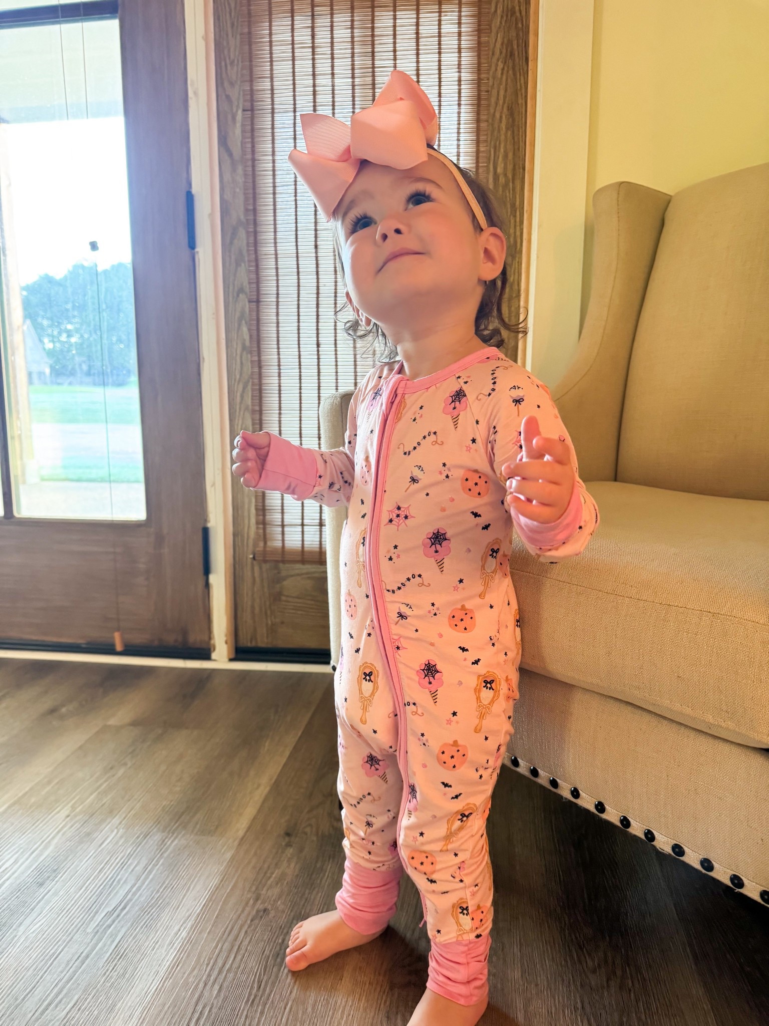 good morning from baby girl and her cute Jammie’s! #babypjs #babygirl #bamboopjs 

#LTKHalloween #LTKBaby #LTKKids