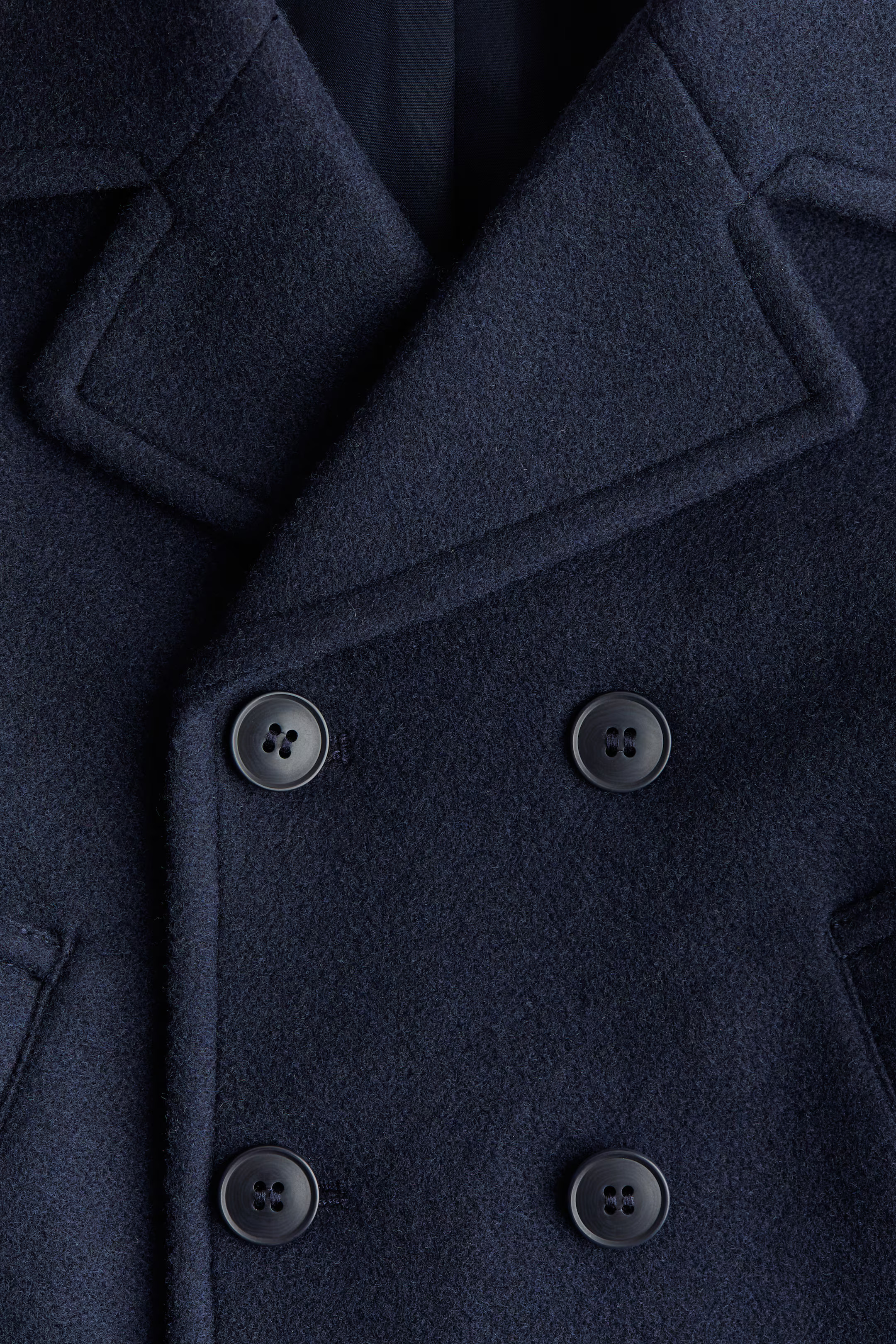Pea Coat - Navy blue - Kids | H&M US | H&M (US + CA)