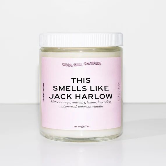 This Smells Like Jack Harlow Candle  Pop Culture Gifts  | Etsy | Etsy (US)