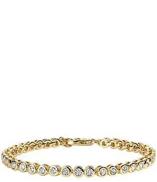 Electric Picks Mini Jewel Line Bracelet - Gold | Dillard's
