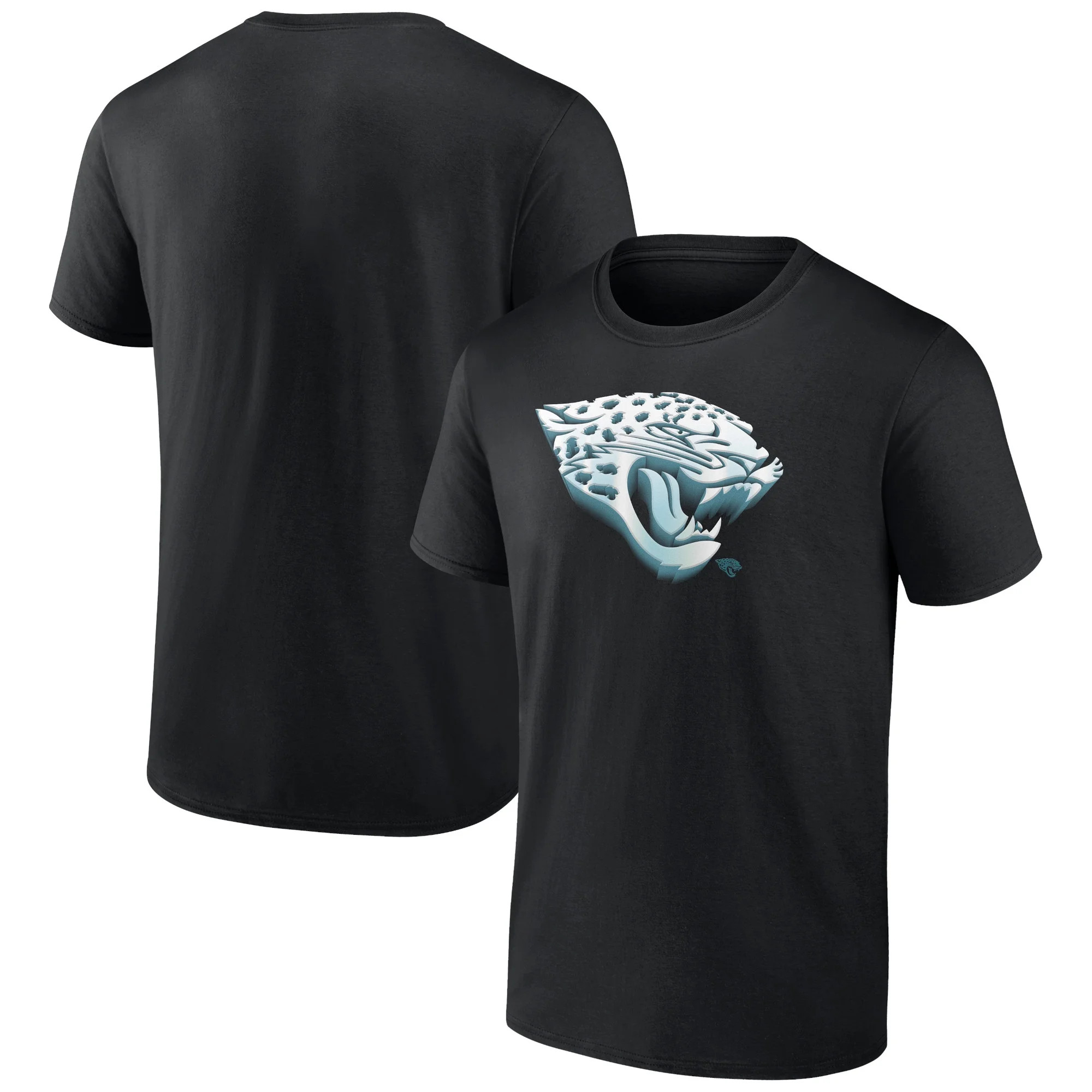 Men's Fanatics Branded Black Jacksonville Jaguars Chrome Dimension T-Shirt | Walmart (US)
